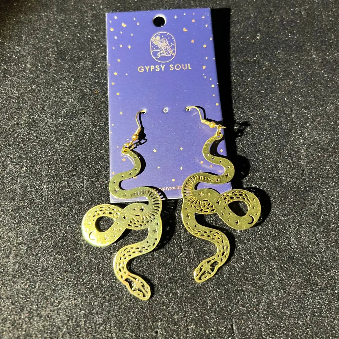 Snake Slithering Earrings - 12 Pairs