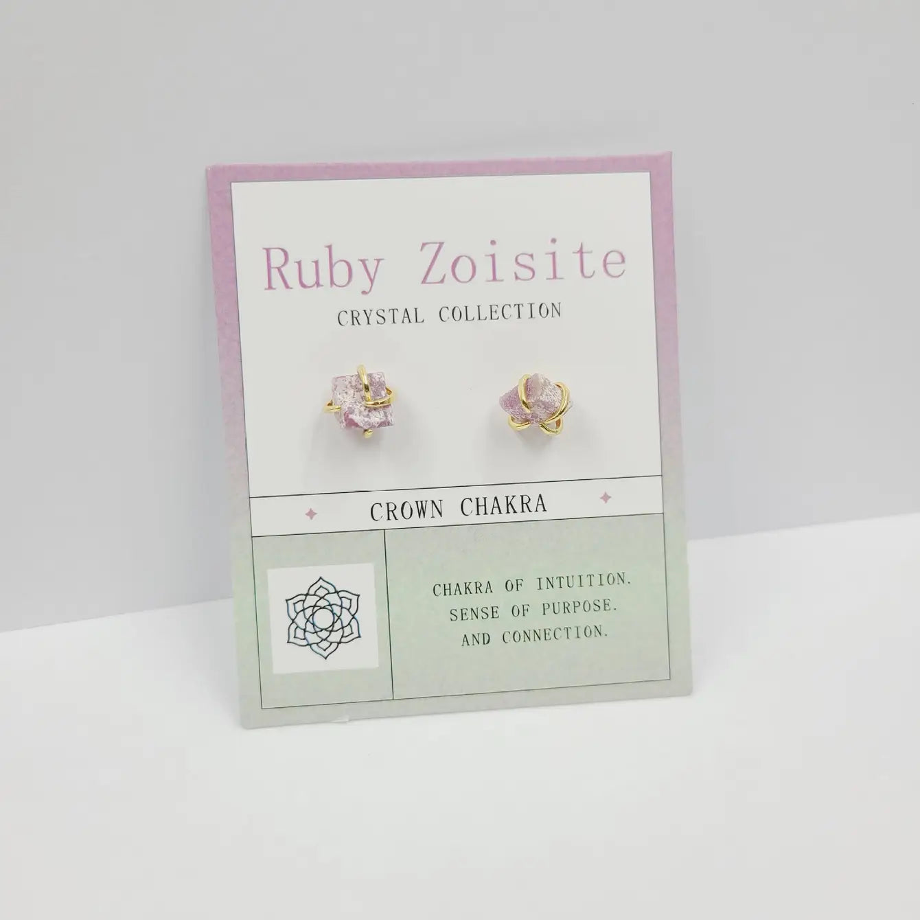 Birthstone Crystal Chakra Earrings - 12 Pairs