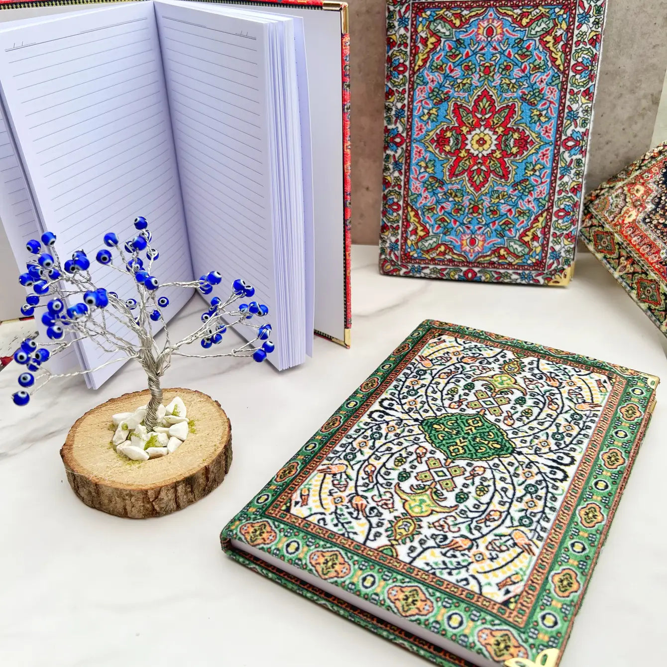Large Magical Rug Kilim Design Journal - Assortment - 8pcs