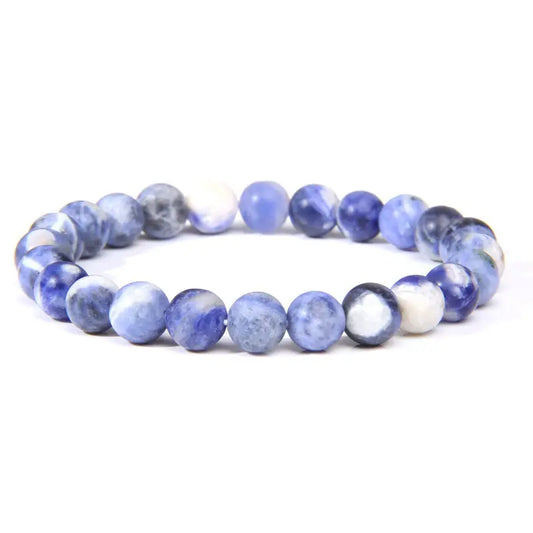 Blue Dumortierrite Bracelet- 12 Pcs