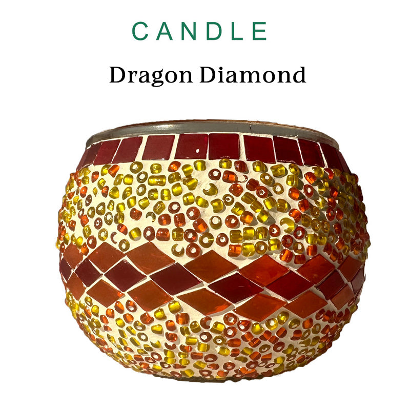 DIY Turkish Mosaic Candle Holder Kit - 4 Kits