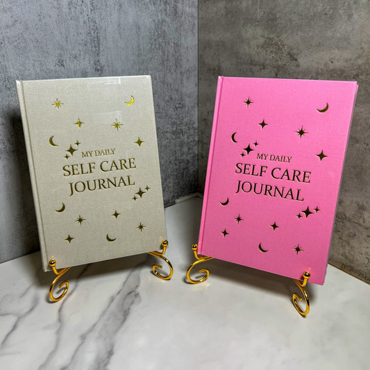 Moon and Star Self-Care Daily Journal - 4 Pcs