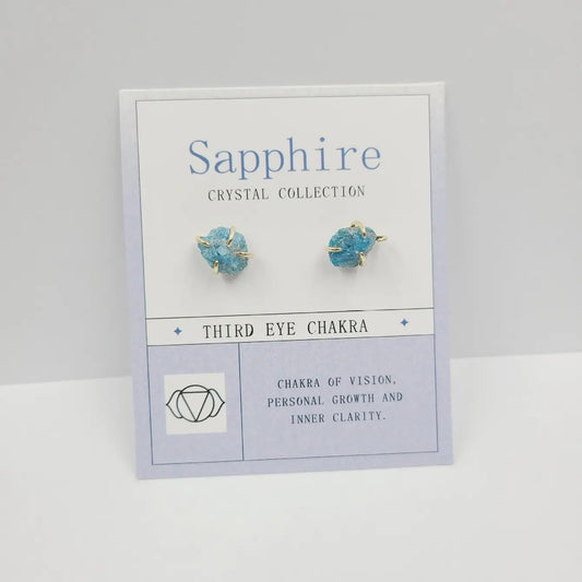 Birthstone Crystal Chakra Earrings - 12 Pairs