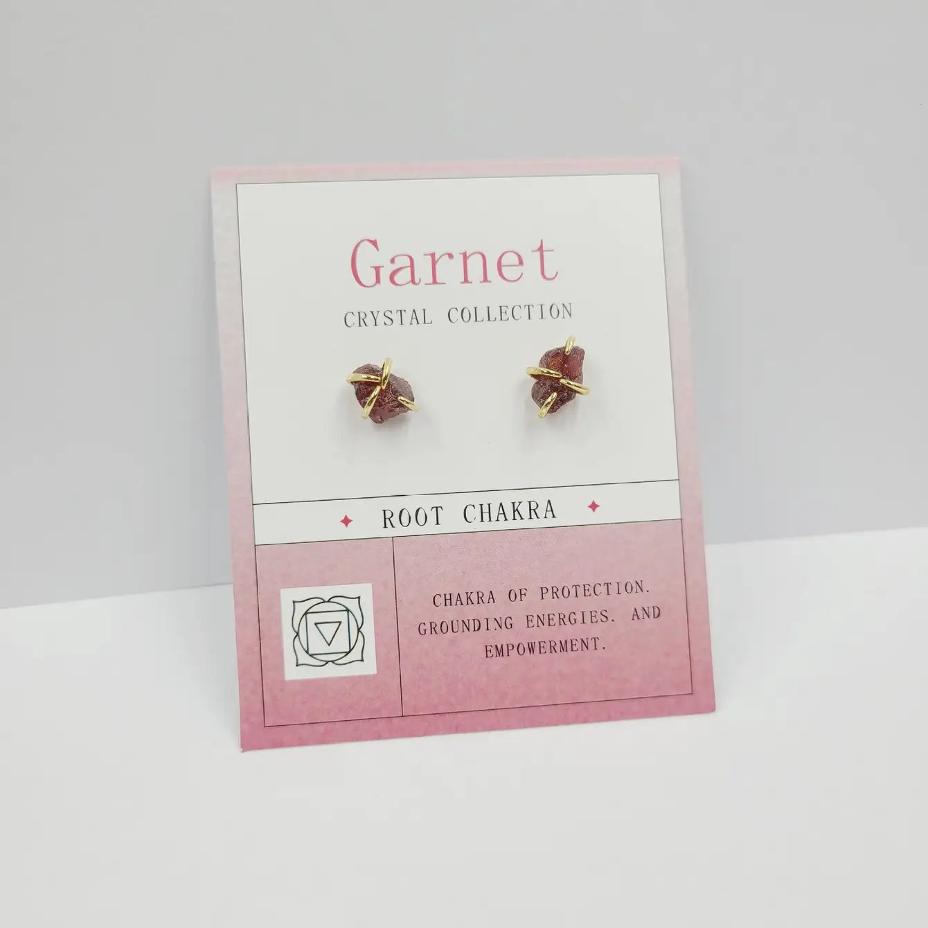 Birthstone Crystal Chakra Earrings - 12 Pairs