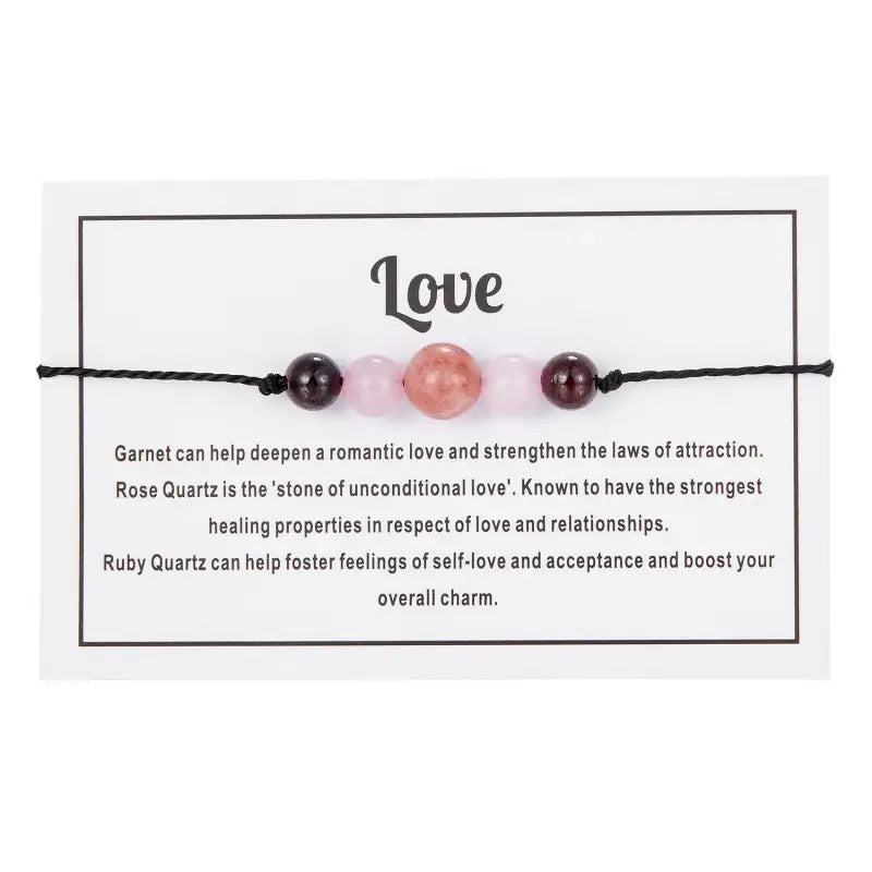 Energy Mantra Bracelets - 24 pcs