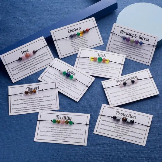 Energy Mantra Bracelets - 24 pcs
