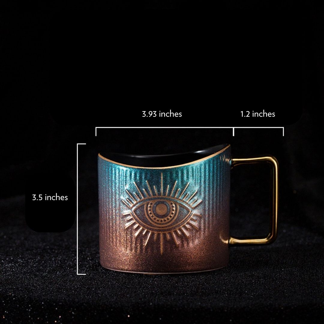 Evil Eye Coffee Mugs - 8pcs