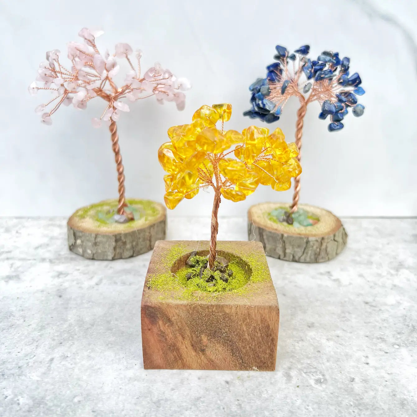 Handcraft Gemstone Tree - Assortment 6 Pcs