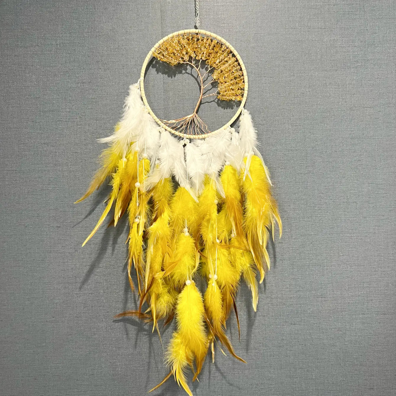 Tree of Life Crystal Dream Catchers - 5 Pcs