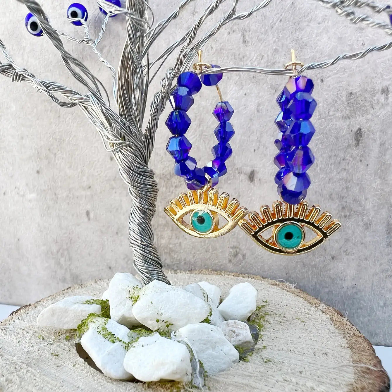 Evil Eye Protection Earrings - Assortment of 12 Pairs