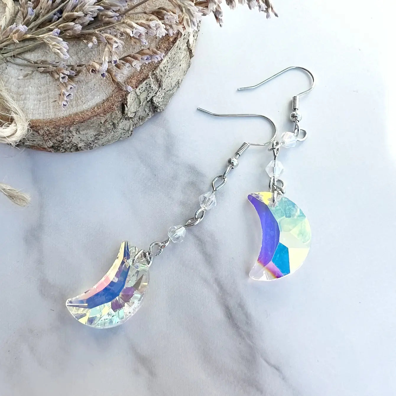 Celestial Crystal Earring Collection- Assortment 14 Pairs