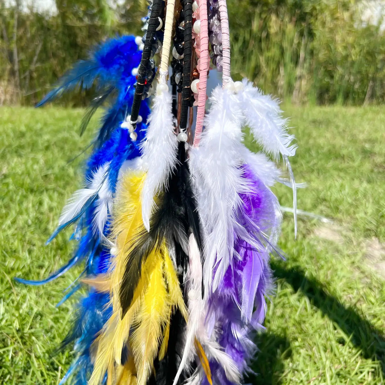 Tree of Life Crystal Dream Catchers - 5 Pcs