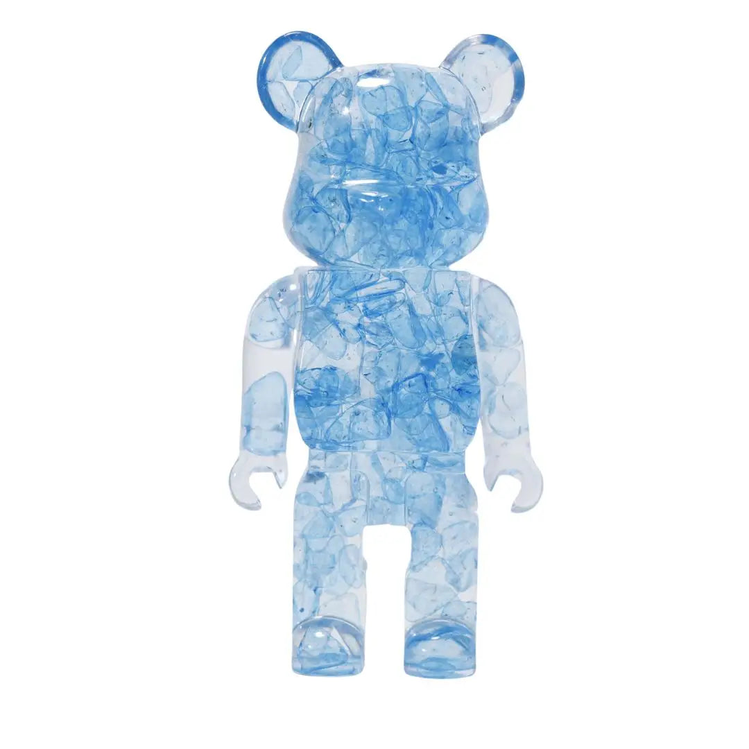 Cute Decorative Bear With Gemstone Chip - Assortment 6 Pcs