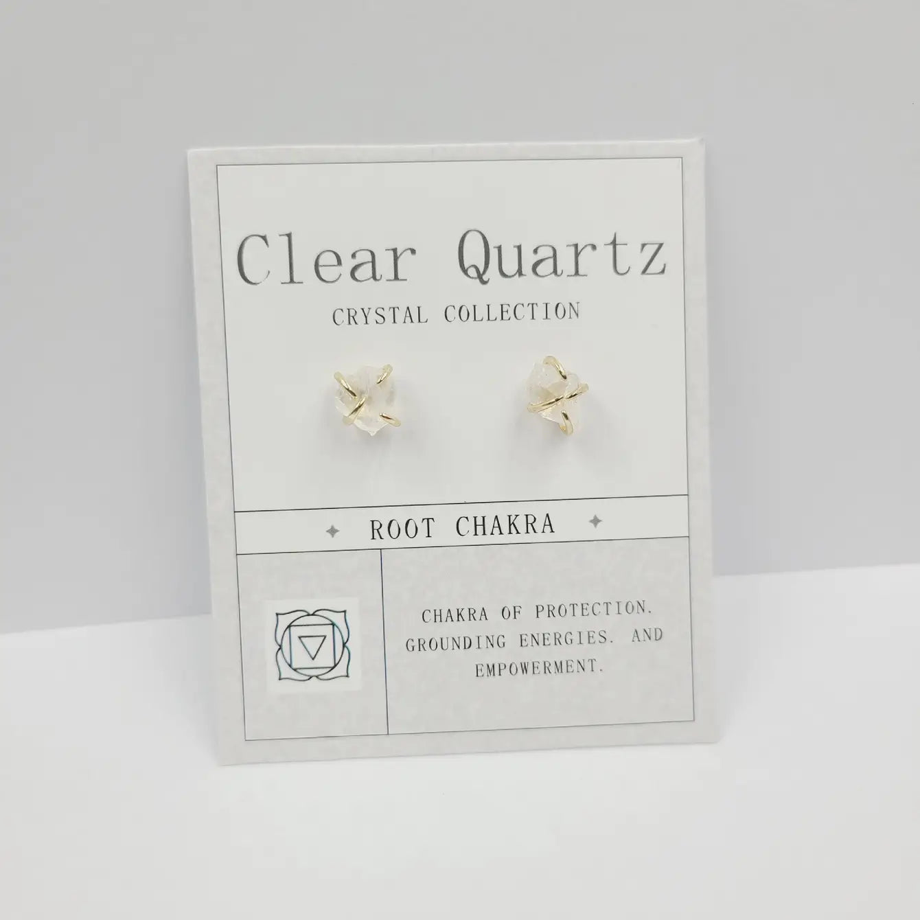 Birthstone Crystal Chakra Earrings - 12 Pairs
