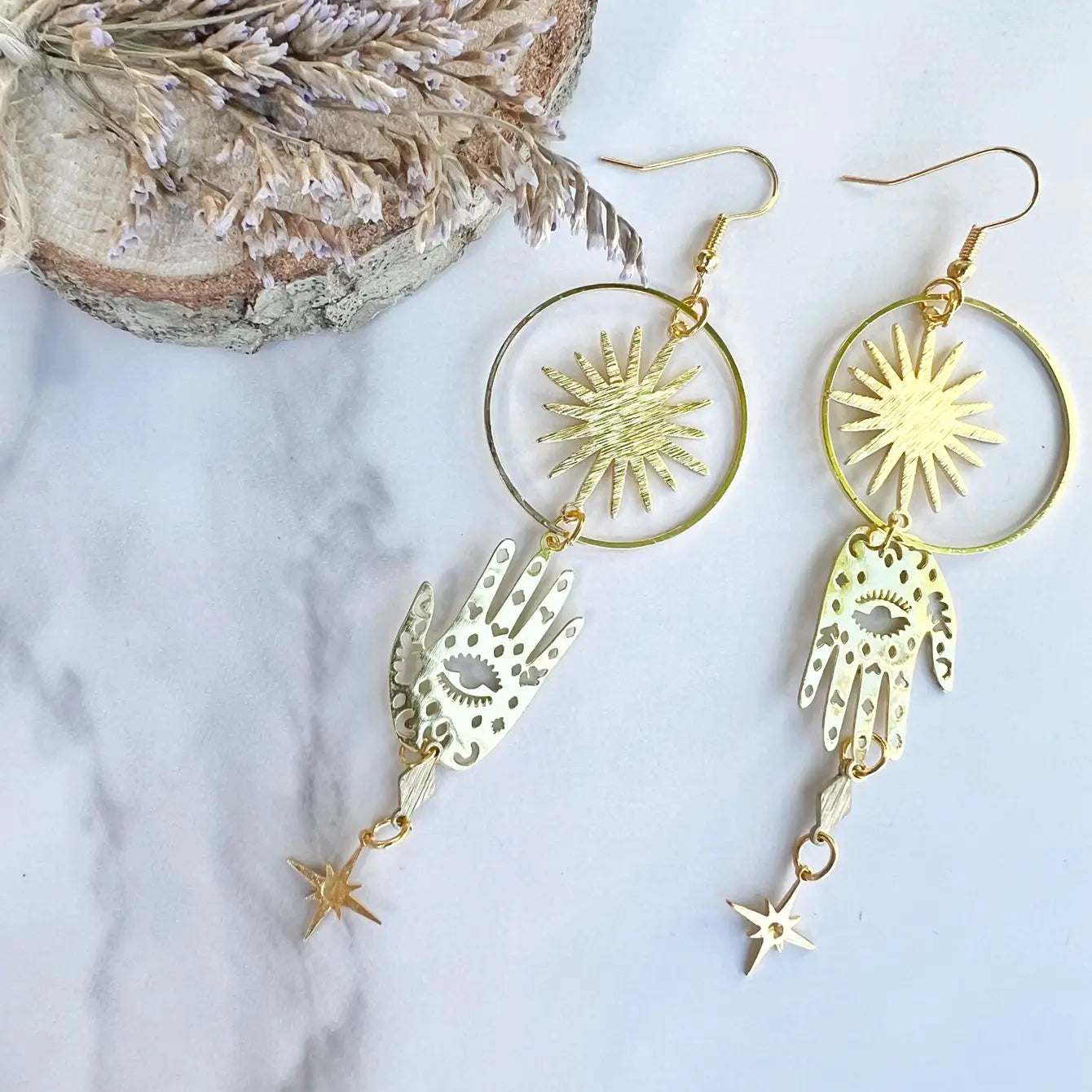 Celestial Crystal Earring Collection- Assortment 14 Pairs