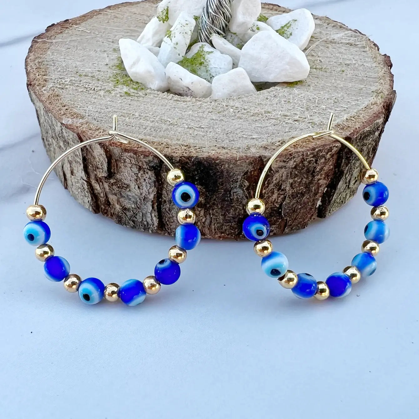 Evil Eye Protection Earrings - Assortment of 12 Pairs