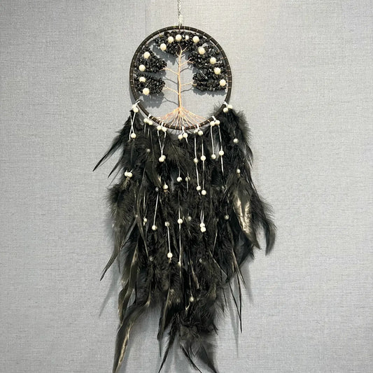 Tree of Life Crystal Dream Catchers - 5 Pcs