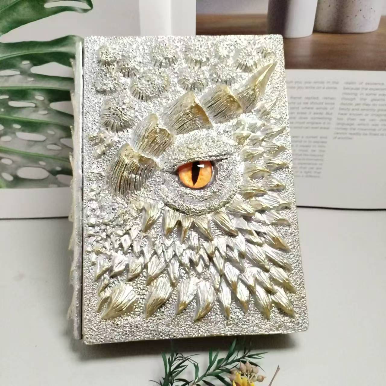 Dragon’s Gaze Embossed Journal -5 Pcs