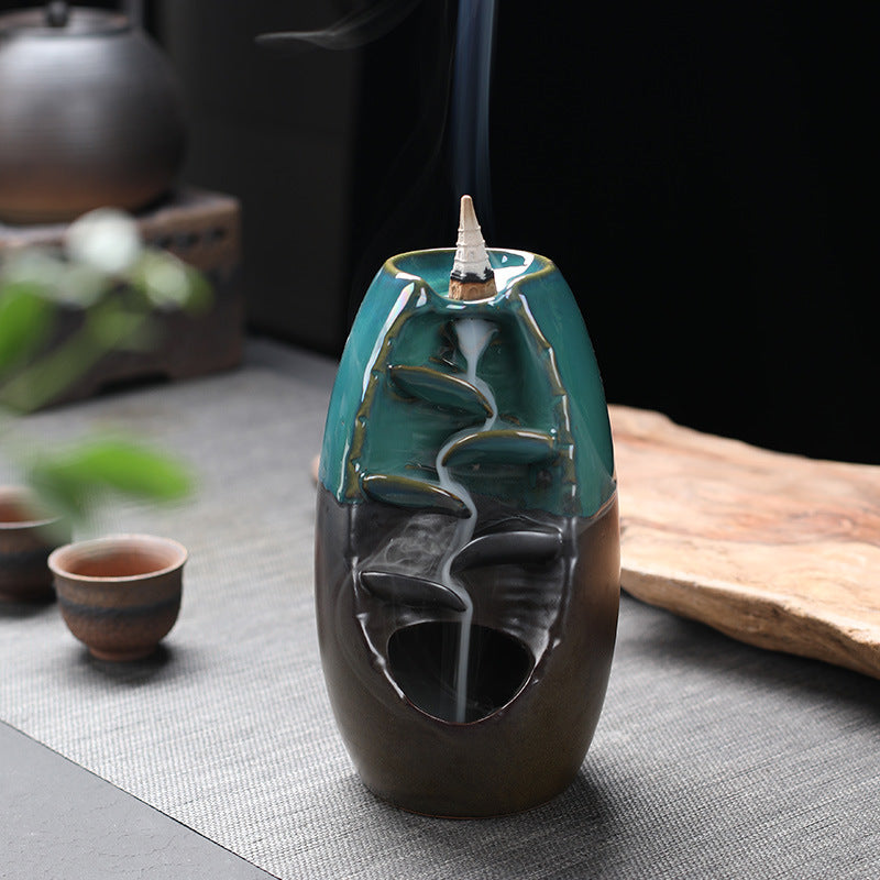 Ceramic Zen Flow Incense Holder - 4Pcs