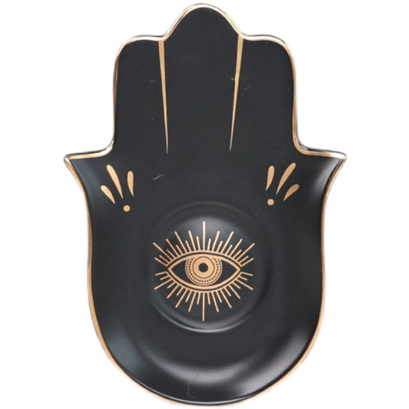 Evil Eye Hamsa Dish - 8pcs