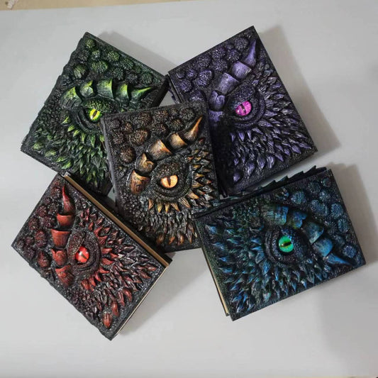 Mystic 3D Dragon Journal -4 Pcs