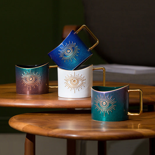Evil Eye Coffee Mugs - 8pcs