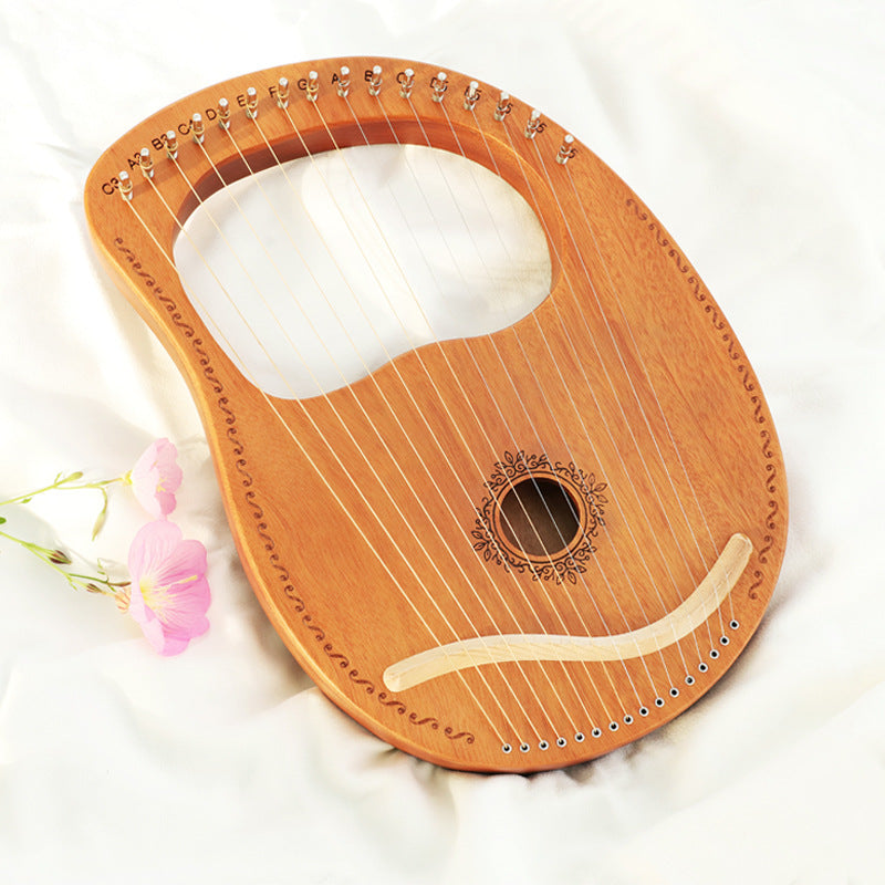 16 Strings Lyre Harp With Box - 2Pcs