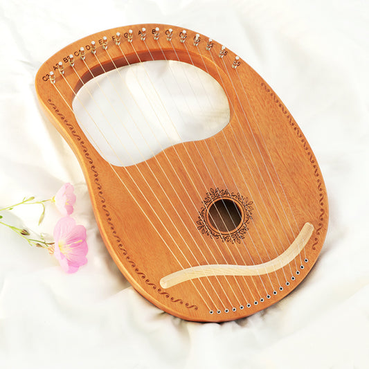 16 Strings Lyre Harp With Box - 2Pcs