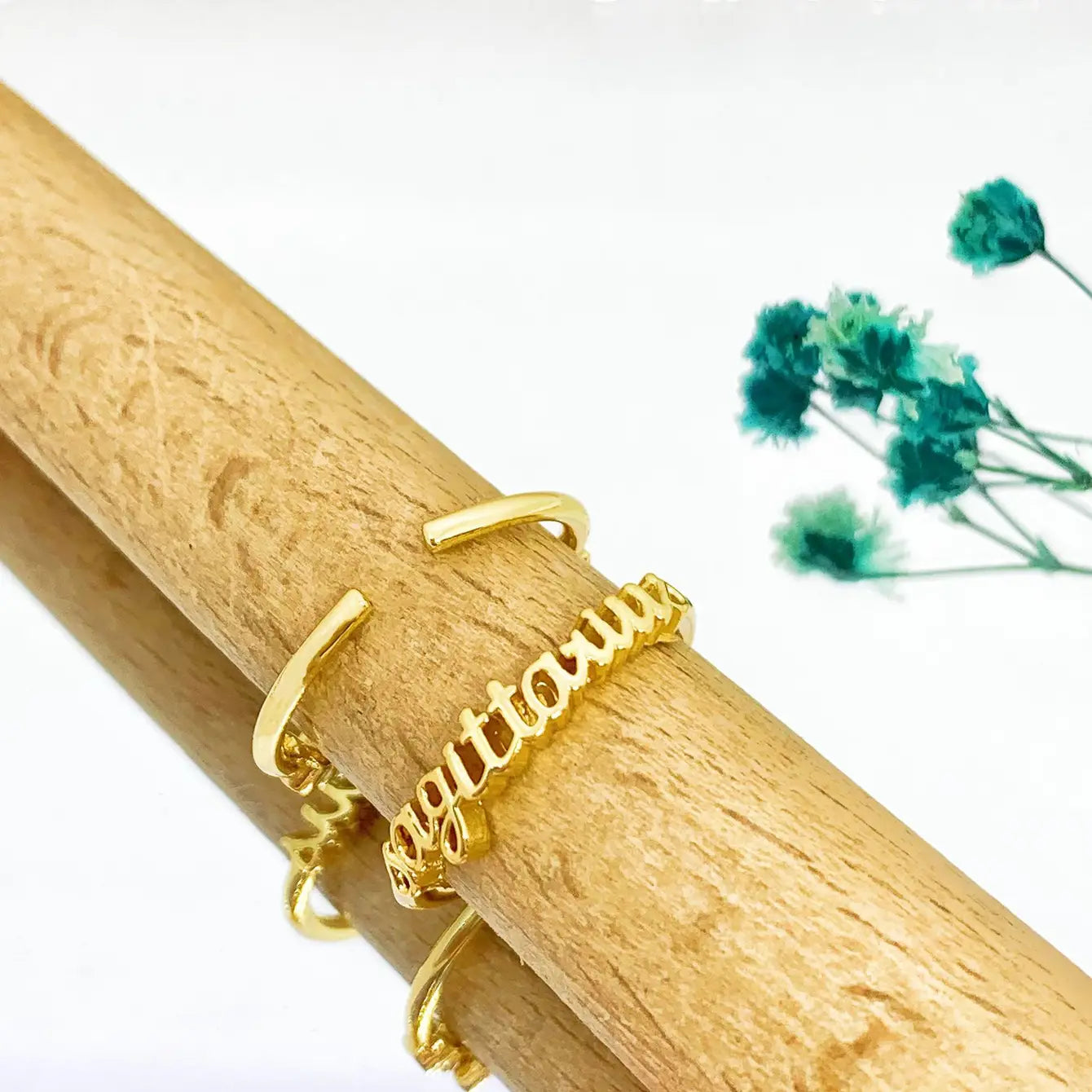 Zodiac Gold Rings - 24 Pcs