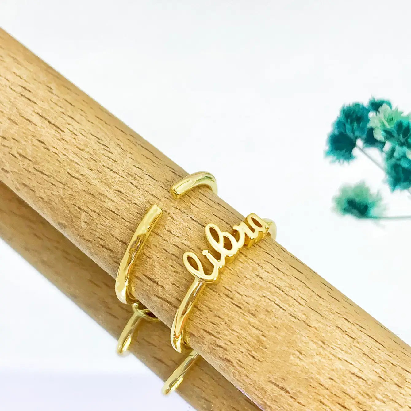 Zodiac Gold Rings - 24 Pcs