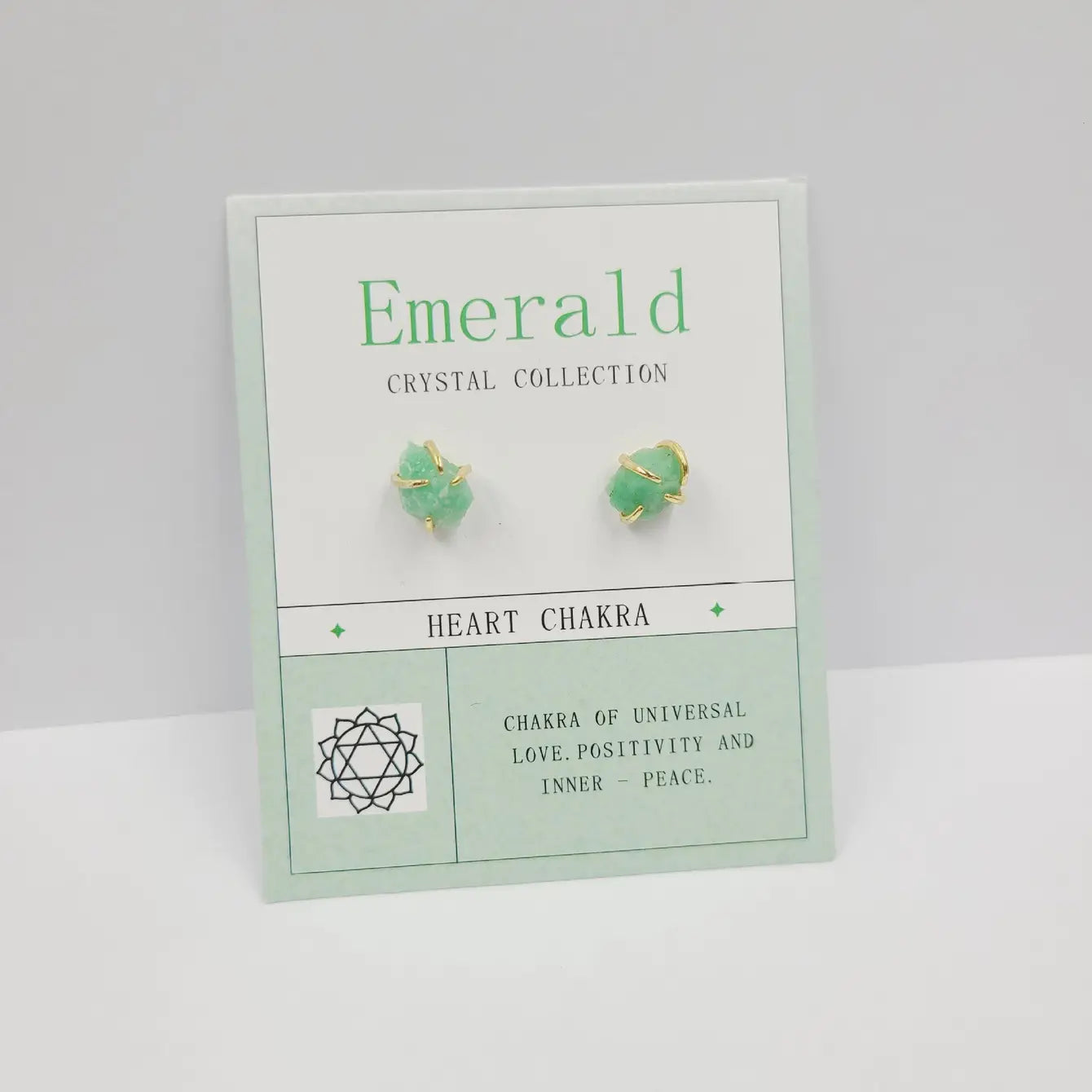 Birthstone Crystal Chakra Earrings - 12 Pairs