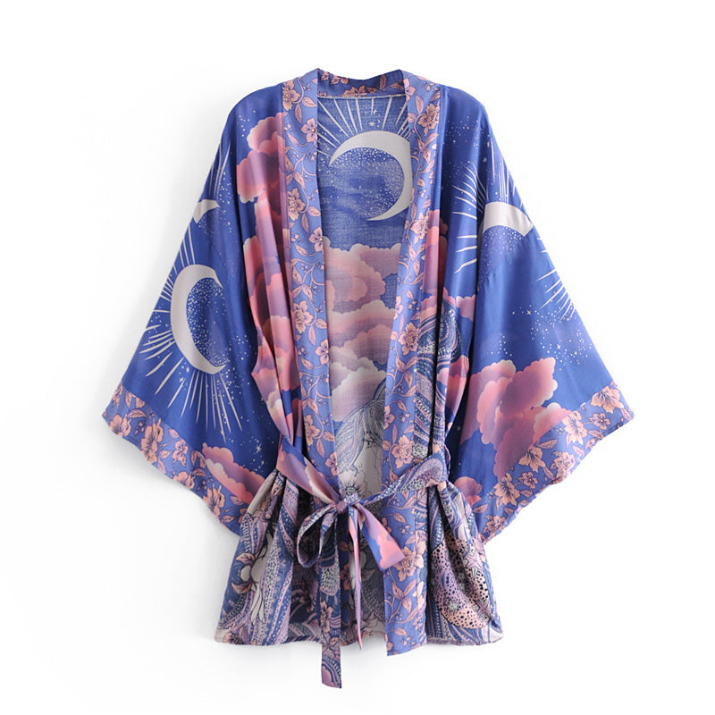 Bohemian Moon Kimono - 9pcs
