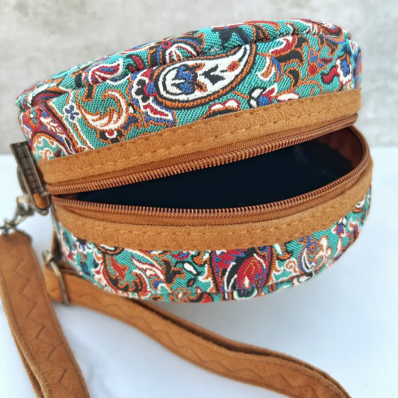 Paisley Bohemian Crossbody Chic Purse - Assortment of 8 Pcs