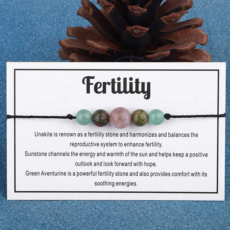 Energy Mantra Bracelets -Fertility- 6 Pcs