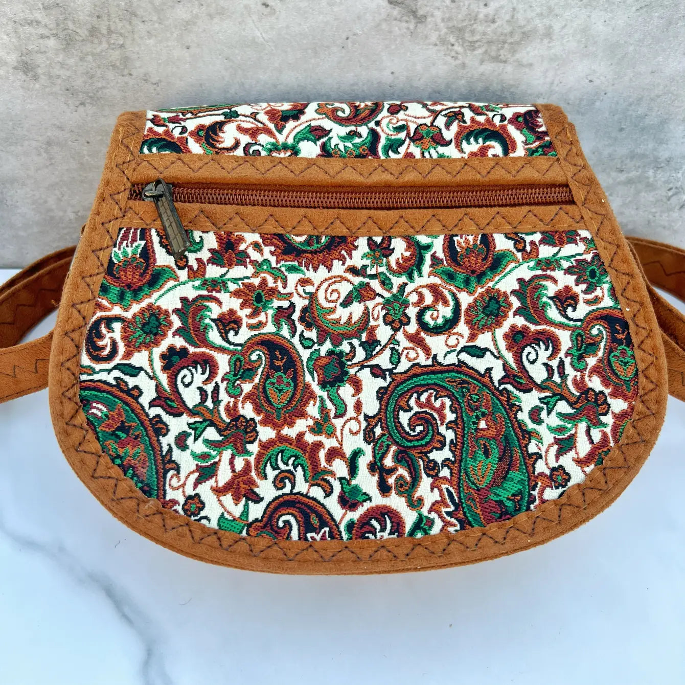 Paisley Bohemian Crossbody Chic Purse - Assortment of 8 Pcs