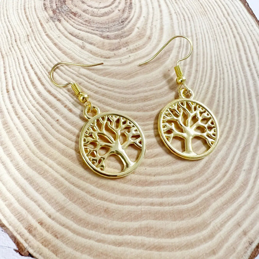 Boho Tree of Life Earring - 24 Pairs