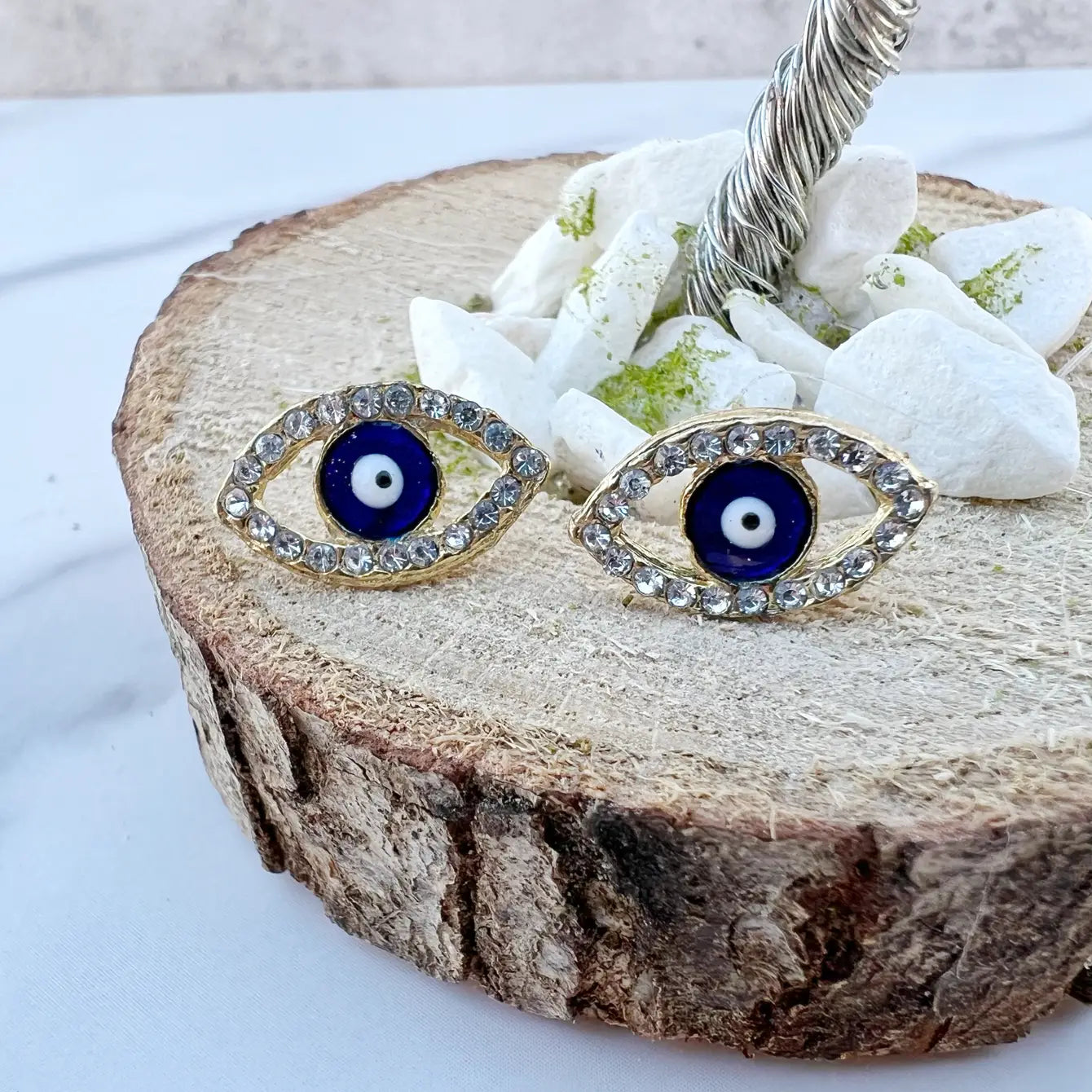 Evil Eye Protection Earrings - Assortment of 12 Pairs