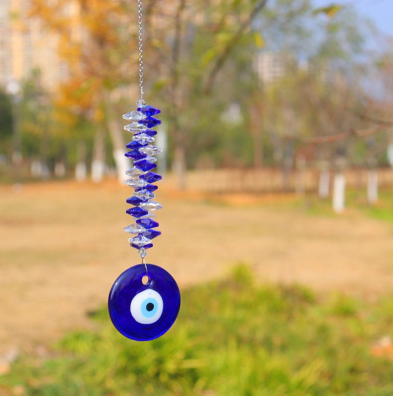 Blue Evil Eye Suncatcher - 4 Pcs