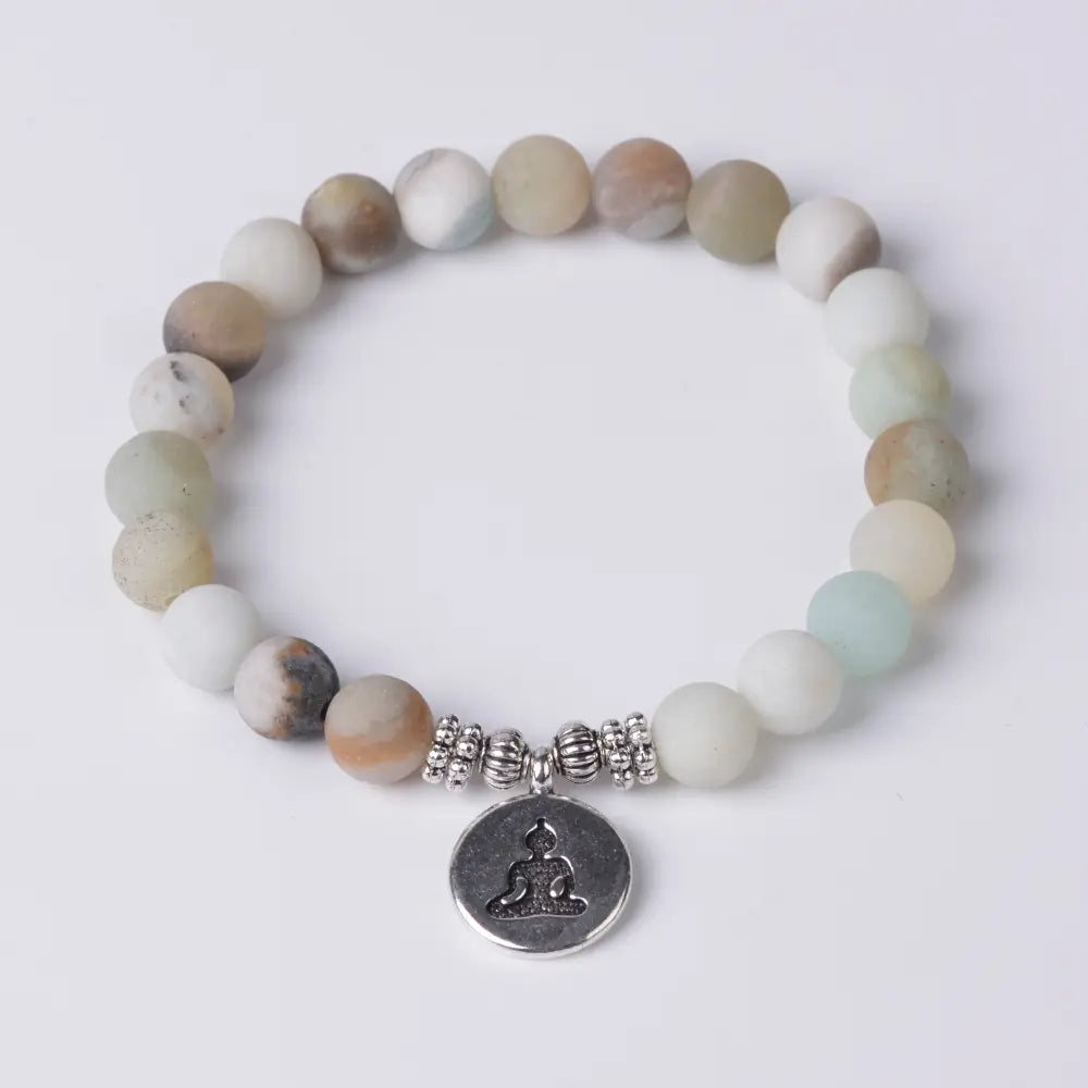 Amazonite Healing Yoga Bracelet - 12 Pcs