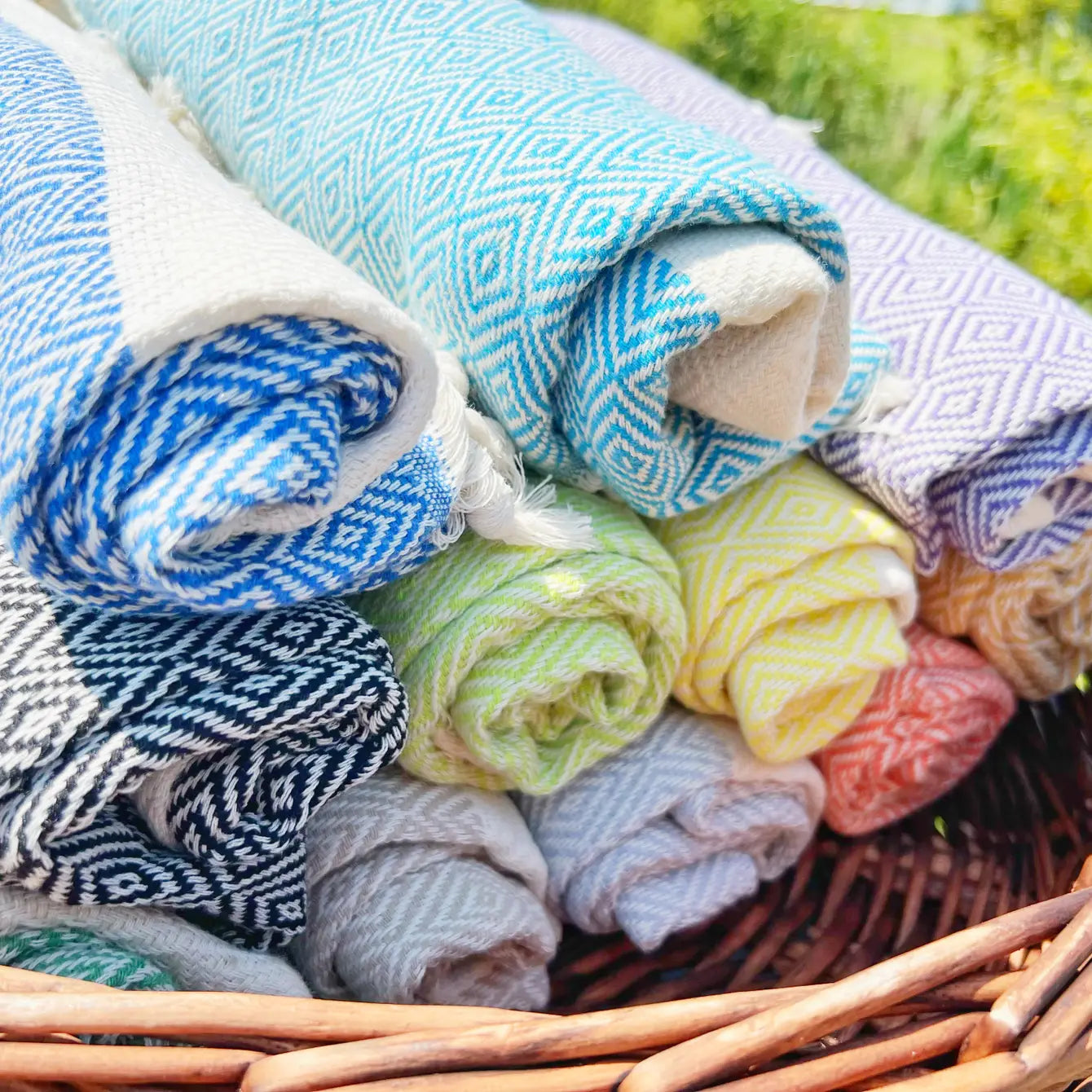 Turkish Beach Towel - Assortment 10 Pcs