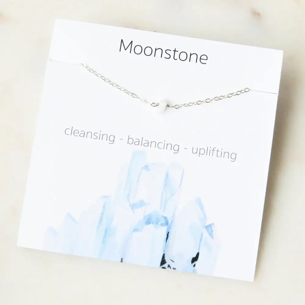 Dainty Birthstone Healing Necklace - Assortment 12 Pcs