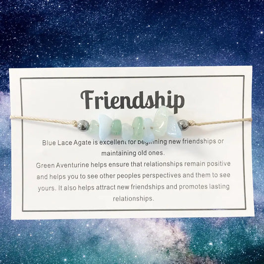 Energy Mantra Bracelets - Friendship - 6 Pcs