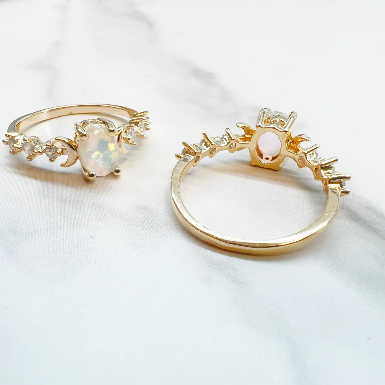 Elegant Stunning Celestial Ring - 6 Pcs