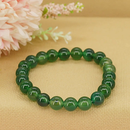 Emerald Jade Bracelet - 12 Pcs