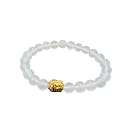 Buddha Bracelet - Moonstone - 12pcs