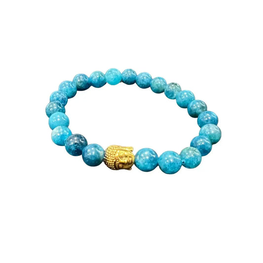 Buddha Bracelet - Apatite - 12pcs