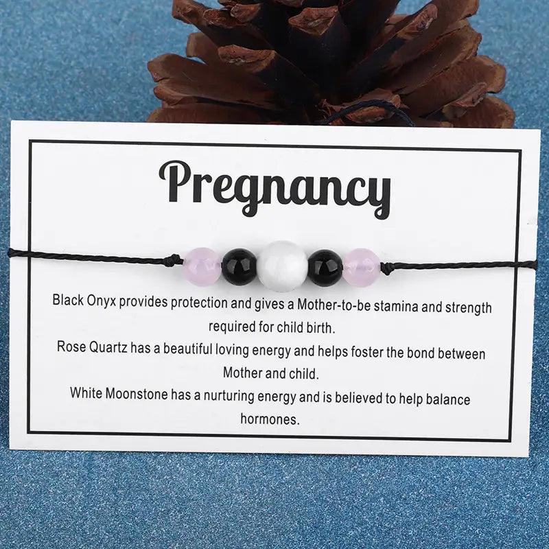 Energy Mantra Bracelets -Pregnancy- 6 Pcs