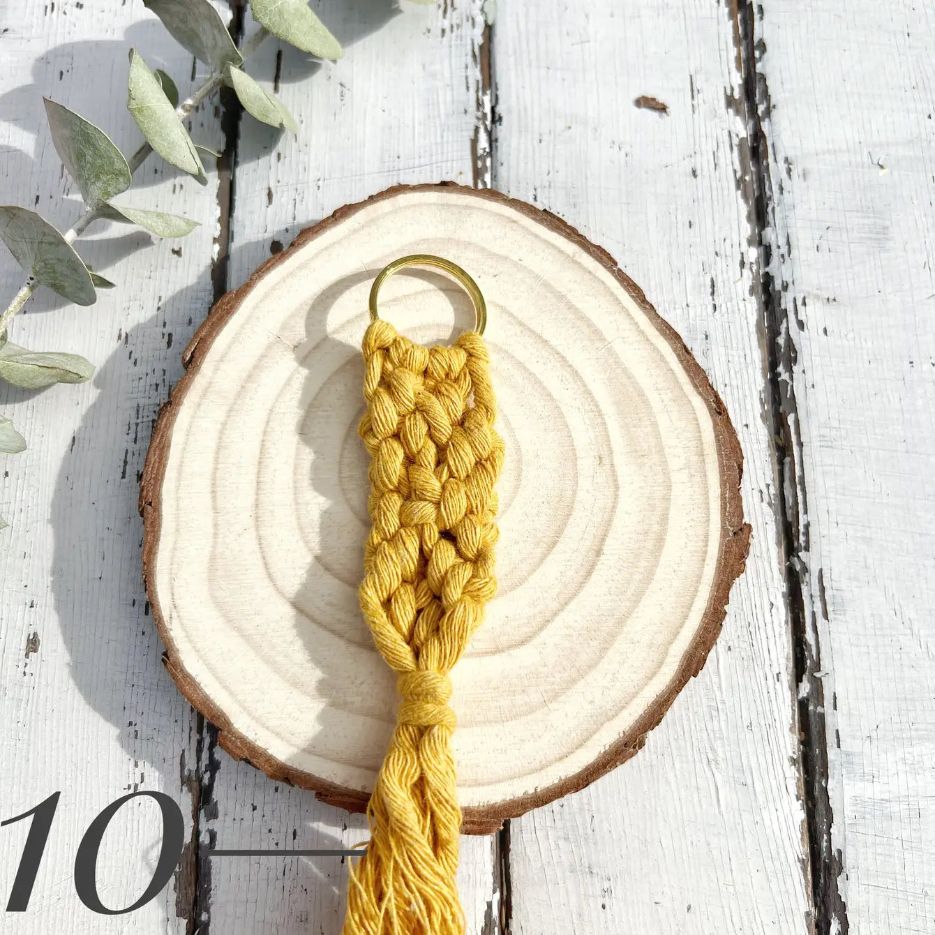 Fishtail Macrame Keychain - Assortment 24 Pcs