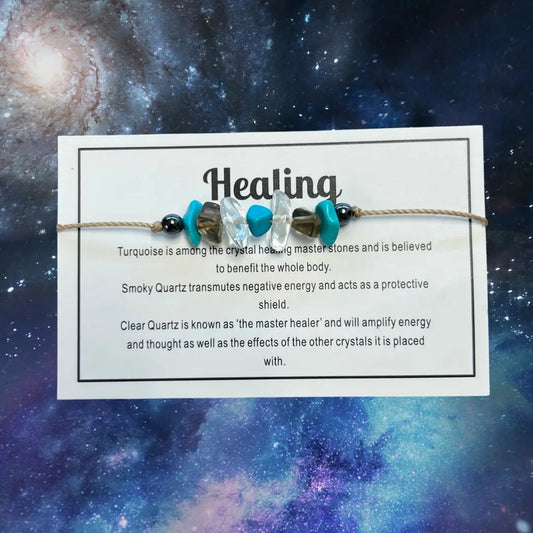 Energy Mantra Bracelets - Healing - 6 Pcs