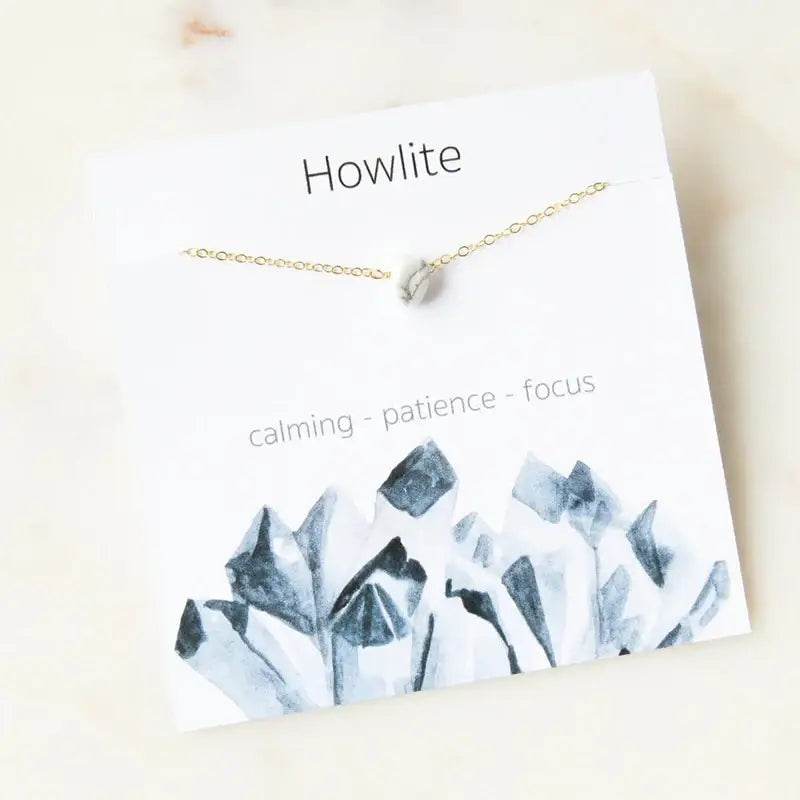 Dainty Birthstone Healing Necklace - Assortment 12 Pcs